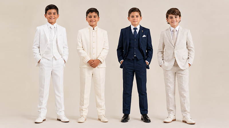 Boys communion suit colors