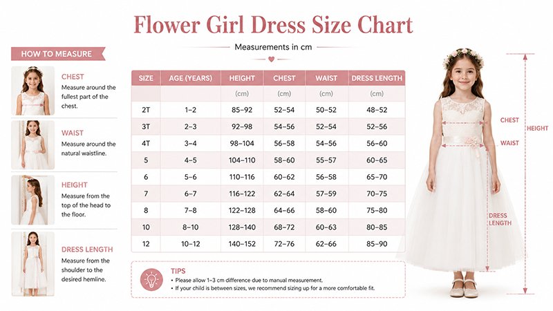 Kids Dress Size Guide: US, UK, EU, CN Size Conversions for Buyers