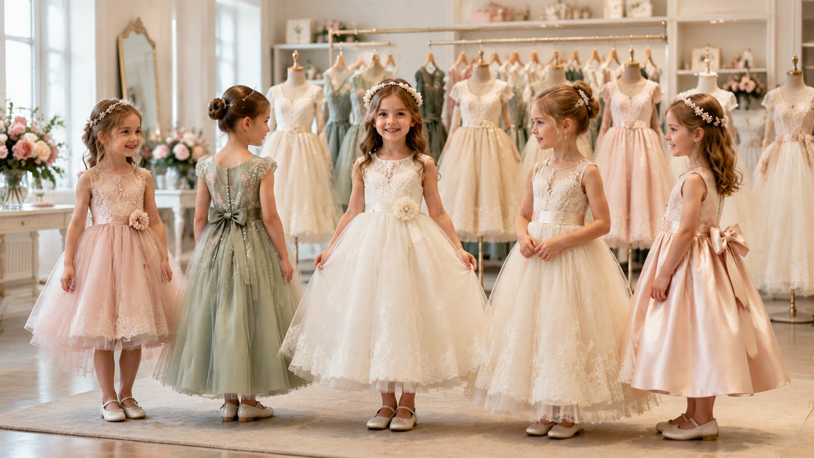 Wholesale summer girls dress collection