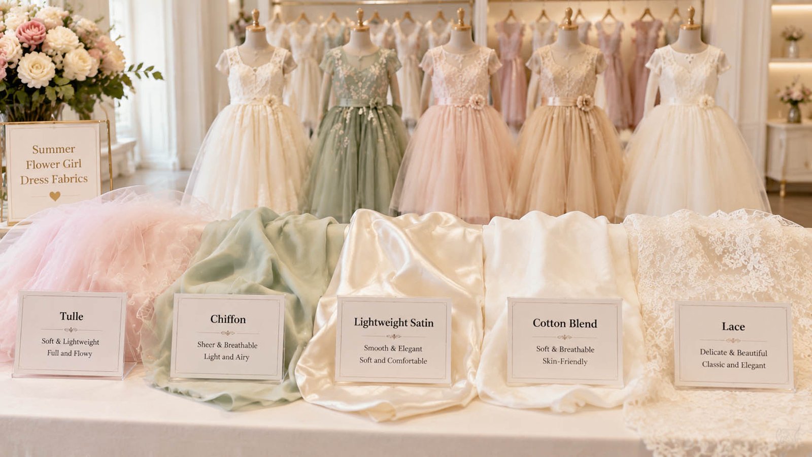Summer dress fabrics