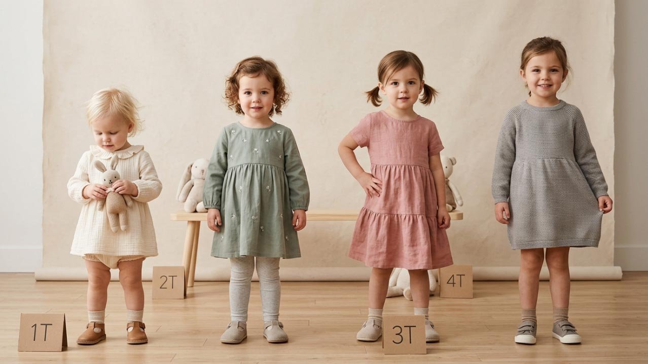 Toddler dress size guide