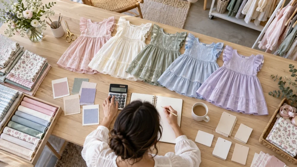 How Many Girls Dresses Should a Boutique Order for Its Opening Buy?