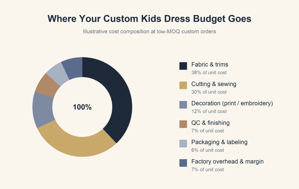 How to Reduce Custom Kids Dress Manufacturing Costs