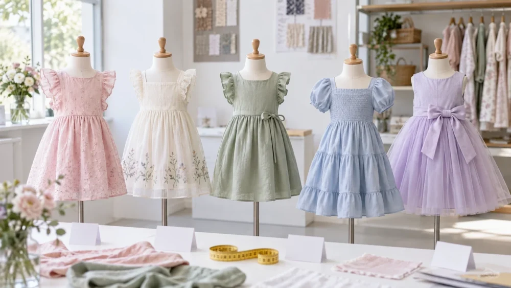 Girls Dress Size Run Planning for Wholesale Buyers