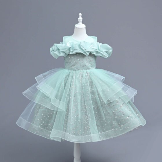 Girls princess tulle summer dress — all five color options