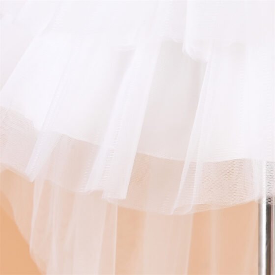 Girls summer princess tulle dress detail view 12