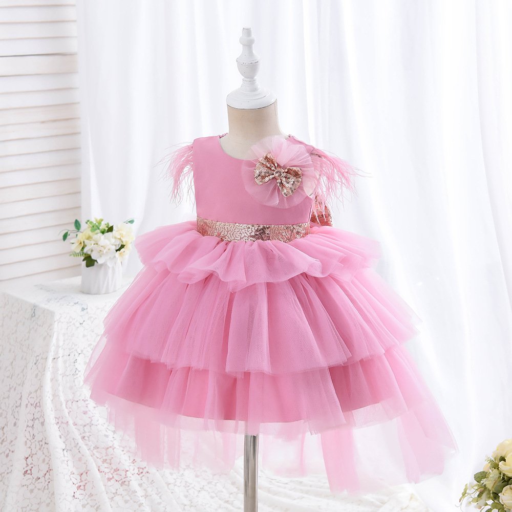 Girls summer princess tulle dress — main view 3