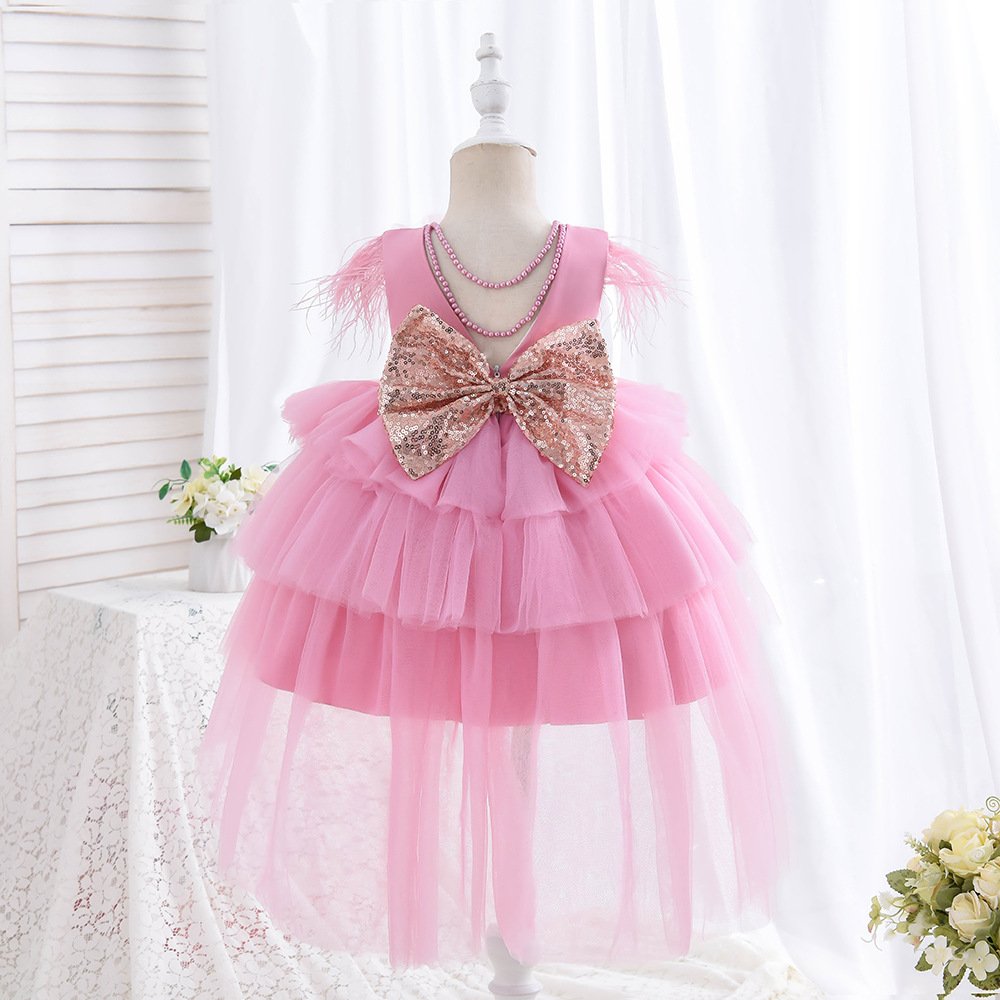 Girls summer princess tulle dress — main view 6